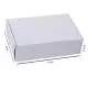 Unprinted, White, 03ply, Flat, Corrugated, Multipurpose, Boxes, 11in x 9in x 2.5in, Pack of 500