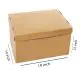 Brown, 05ply, Book style, Corrugated, Office File, Boxes, 18in x 14in x 12in, Pack of 15