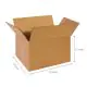 Brown, 05ply, Universal, Corrugated, Multipurpose, Boxes, 18in x 14in x 12in, Pack of 15