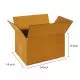 Brown, 05ply, Universal, Corrugated, Multipurpose, Boxes, 24in x 16in x 16in, Pack of 500