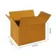 Brown, 05ply, Universal, Corrugated, Multipurpose, Boxes, 18in x 12in x 4in, Pack of 25