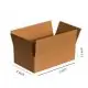 Brown, 03ply, Universal, Corrugated, Multipurpose, Boxes, 5in x 3in x 3.3in, Pack of 50
