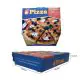 Printed, 03ply, Flat, Corrugated, Pizza, Boxes, 10in x 10in x 1.5in, Pack of 100