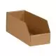 Unprinted, Brown, 03Ply, Corrugated, Bins, 12in x 6in x 4in, Pack of 500