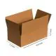 Brown, 03ply, Universal, Corrugated, Multipurpose, Boxes, 10.6in x 7.3in x 3.7in, Pack of 50