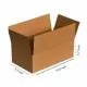 Unprinted, Brown, 03ply, Universal, Corrugated, Multipurpose, Boxes, 10.6in x 7.3in x 3.7in, Pack of 500