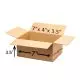 Brown, 03ply, Universal, Corrugated, Multipurpose, Boxes, 7in x 4in x 3.5in, Pack of 100