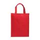 Red, 45gsm, Handle, Non woven, Shopping, Bags, 10in x 14in, Pack of 100