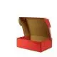 Red, 03ply, Flat, With Lamination, Corrugated, Boxes, 8in x 5in x 1.5in, Pack of 500