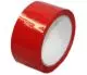 Unprinted, Red, 42microns, Round, Self adhesive, Tapes, 48mm x 65m, Pack of 12