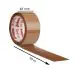 Brown, 40microns, Round, Self adhesive, Tapes, 48mm x 50m, Pack of 12