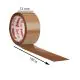 Brown, 40microns, Round, Self adhesive, Tapes, 72mm x 65m, Pack of 8