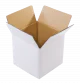 White, 05ply, Cube, Corrugated, Multipurpose, Boxes, 14in x 14in x 14in, Pack of 10
