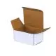 White, 03ply, Reverse Tuck In, Corrugated, Multipurpose, Boxes, 8in x 4in x 2in, Pack of 50