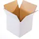 White, 05ply, Cube, Corrugated, Multipurpose, Boxes, 12in x 12in x 12in, Pack of 25