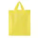 Yellow, 45gsm, Handle, Non woven, Shopping, Bags, 10in x 14in, Pack of 100