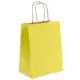Yellow, Shopping, Bags, 9.75in x 9in x 4in, Pack of 50